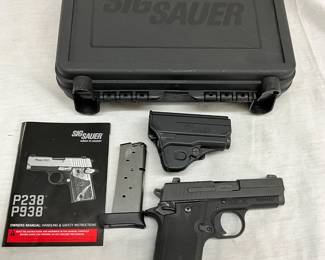 Lot# 270a - 324FP Sig Sauer P938 9mm Pis