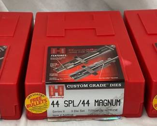 Lot# 446 - Hornady Custom Grade Dies, 3