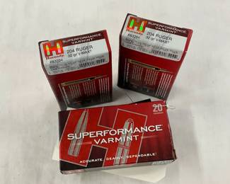 Lot# 73 - Hornady Superformance Varmint