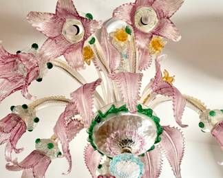 Murano Glass Chandelier, Italy