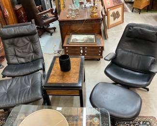 Danish Leather Chairs from Denmark