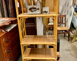Rattan Bookshelf 