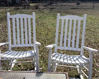 rocking chairs