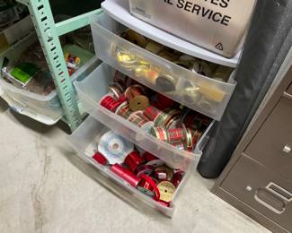 DRAWERS OF RIBBONS 