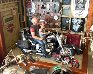 Harley Davidson 95th Anniversary "Inherit the Road" Limited Edition Figurine $250