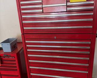 Matco tool box and side box