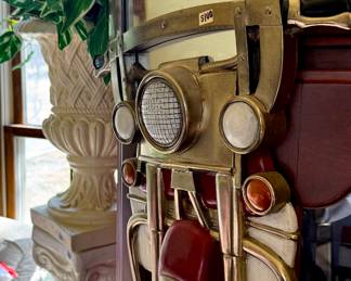 Vintage motorcycle mirror $100