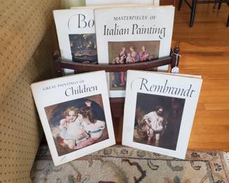 We have a large selection of these art print books. Great for framing individual prints.