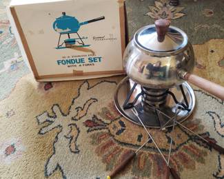 A fondue set!