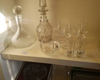 lots of glassware