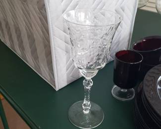 Glassware/Stemware; various prices. Will be labeled at sale