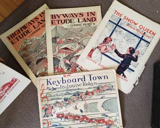Vintage sheet music for beginners