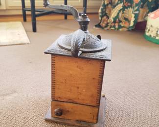 Antique coffee grinder! Most likely made in Sweden.