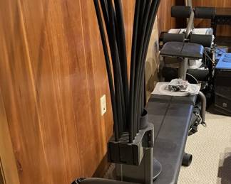 Bowflex home gym and components