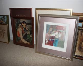 Misc framed art