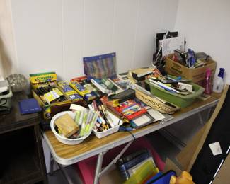 Artist supplies - easels, etc