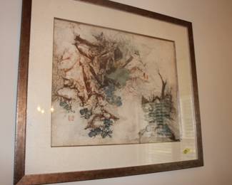 Tseng Ying-Peng mixed media on paper