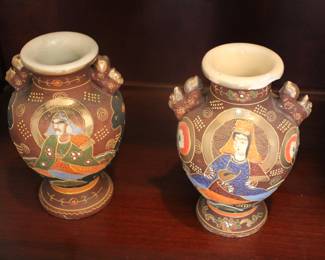 Satsuma vases