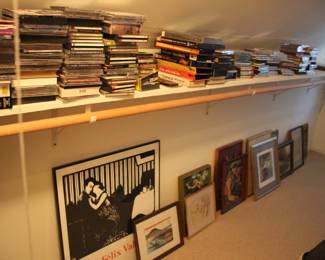CD's & LP's (many classical, opera & show tunes)