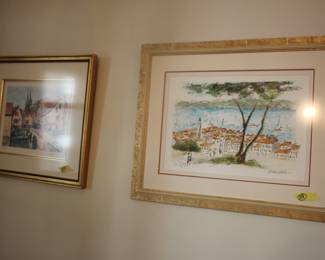 Pierre-Eugene Cambier & Urbain Huchet lithographs