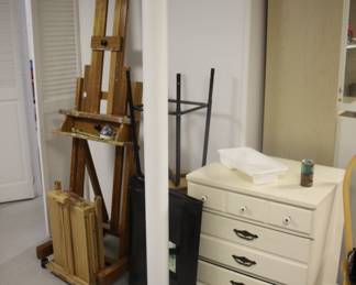 Artist supplies - easels, etc