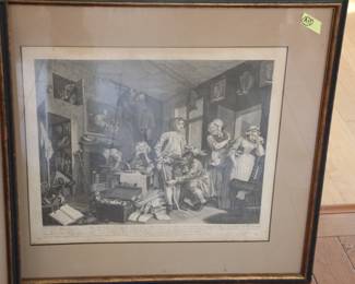 W. Hogarth etchings