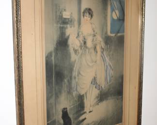 Louis Icart etching / aquatint