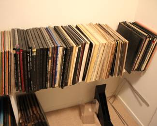 CD's & LP's (many classical, opera & show tunes)