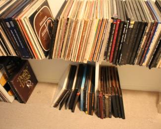 CD's & LP's (many classical, opera & show tunes)