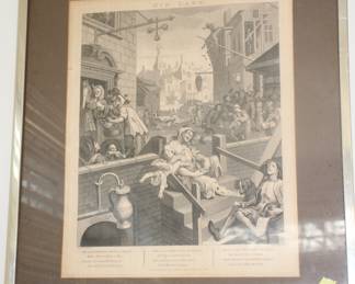 W. Hogarth etchings