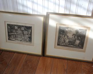 W. Hogarth etchings