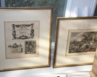 W. Hogarth etchings