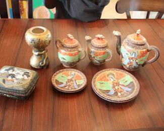 Satsuma tea set