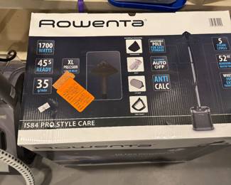 #121 Rowenta Fabric Steamer - new in box $80