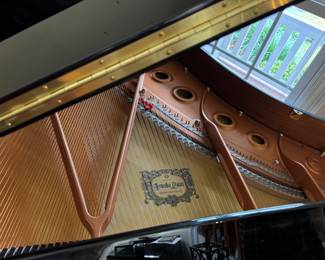 Yamaha baby grand piano - C2 model Conservatory - Black polished . Very clean. case is in mint condition . Has a player piano. $21,500