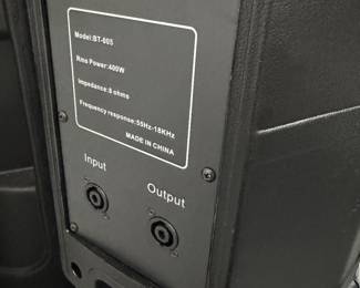 $180 - Savi bluetooth speakers portable set BT-500 in storage box 