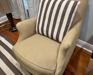 #56 - $90 - Chair Beige Corduroy 
