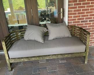 $1,000 6 piece Teak patio set