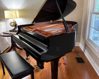 Yamaha baby grand piano - C2 model Conservatory - Black polished . Very clean. case is in mint condition . Has a player piano. $21,500
