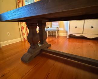 #11 - $1200 - Wood Dining Table 9'8"x39"Wx31"H