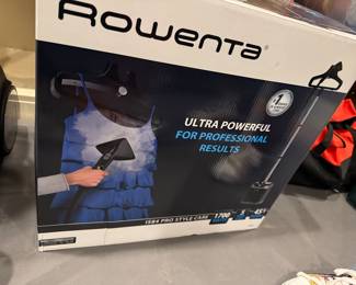 #121 Rowenta Fabric Steamer - new in box $80