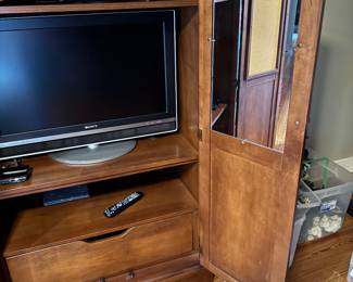 #88 - $240 - Diminutive Armoire 39"x64"x24" with inside mirror