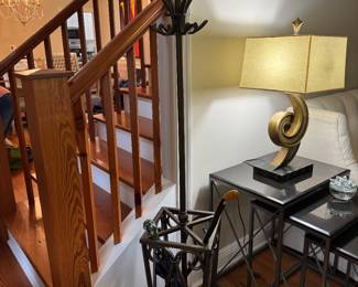#3B- $80 - Coat rack / umbrella stand 