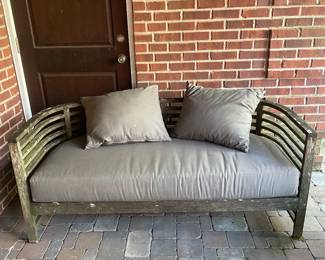 $1,000 6 piece Teak patio set