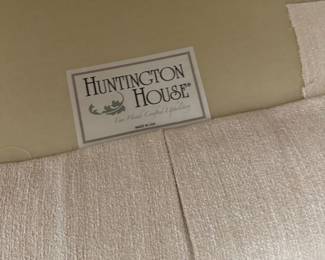 #2 - $450 each -1 of 2 Cream Sofa Huntinghouse USA cotton felt blend 62"Lx37"Dx38"H - Pillows not included.. 
