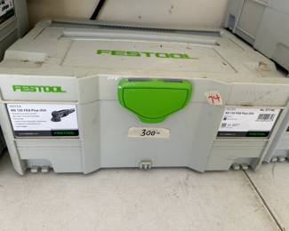#74 festool ro125feq+ sander $300.00