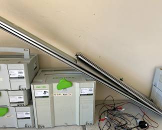 #70 festool of1400eq router with guides $500.00