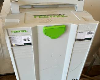 #79 festool d36hwrs+ hepa vacuum system, missing tray on top $1,000.00