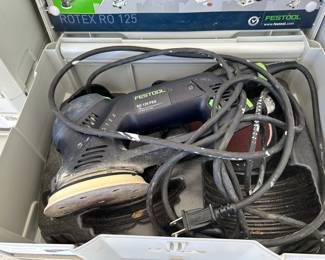 #74 festool ro125feq+ sander $300.00