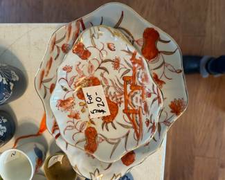 #189 5 piece China set, 5861 $20.00